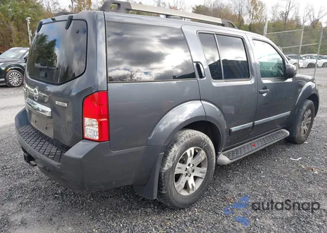 2011 Nissan Pathfinder Silver from USA, damaged, VIN 5N1AR1NB2BC619240